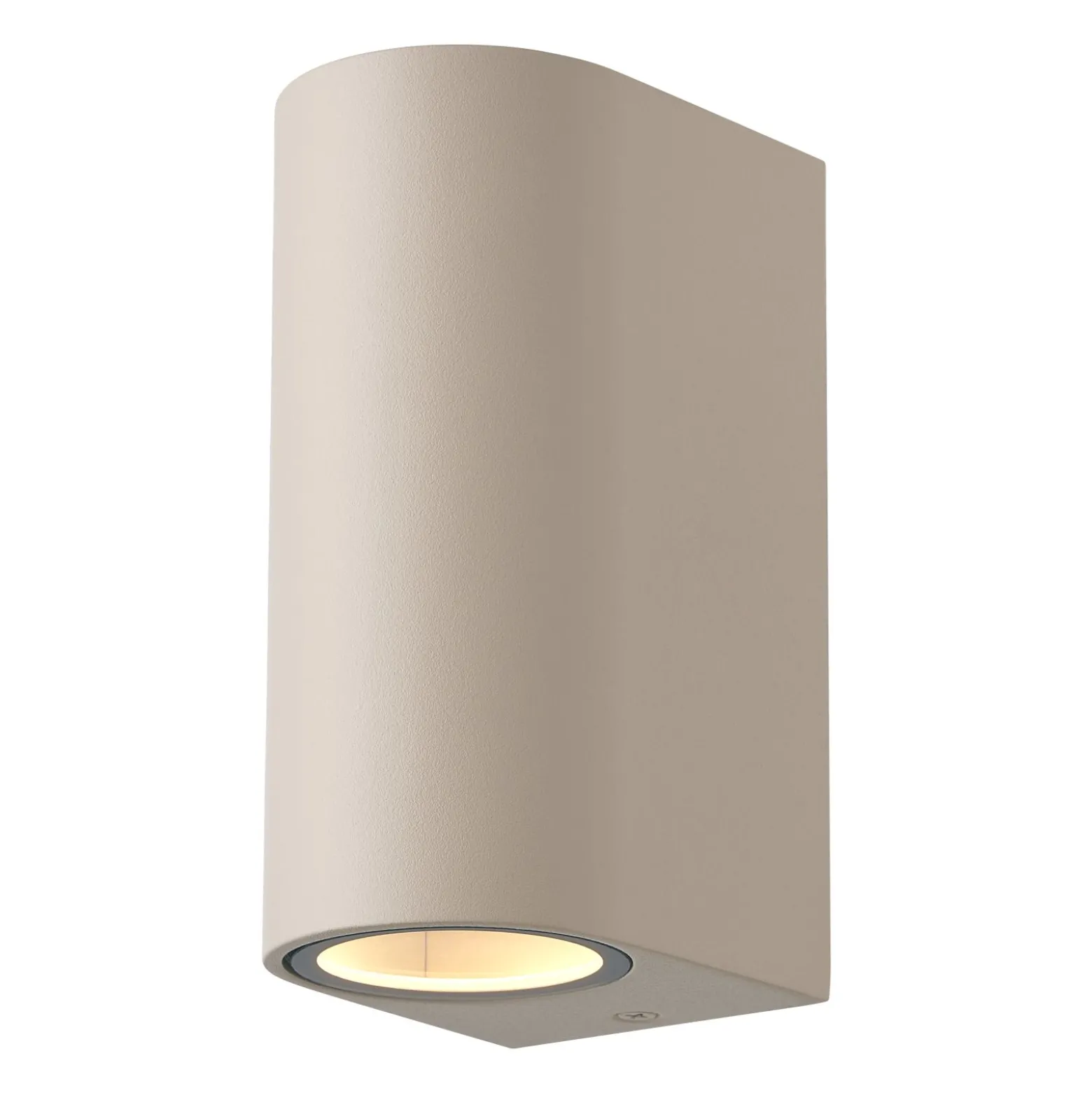 D'Lite Vägglampa Vossem Beige Up & Down | Passande för 2x GU10
