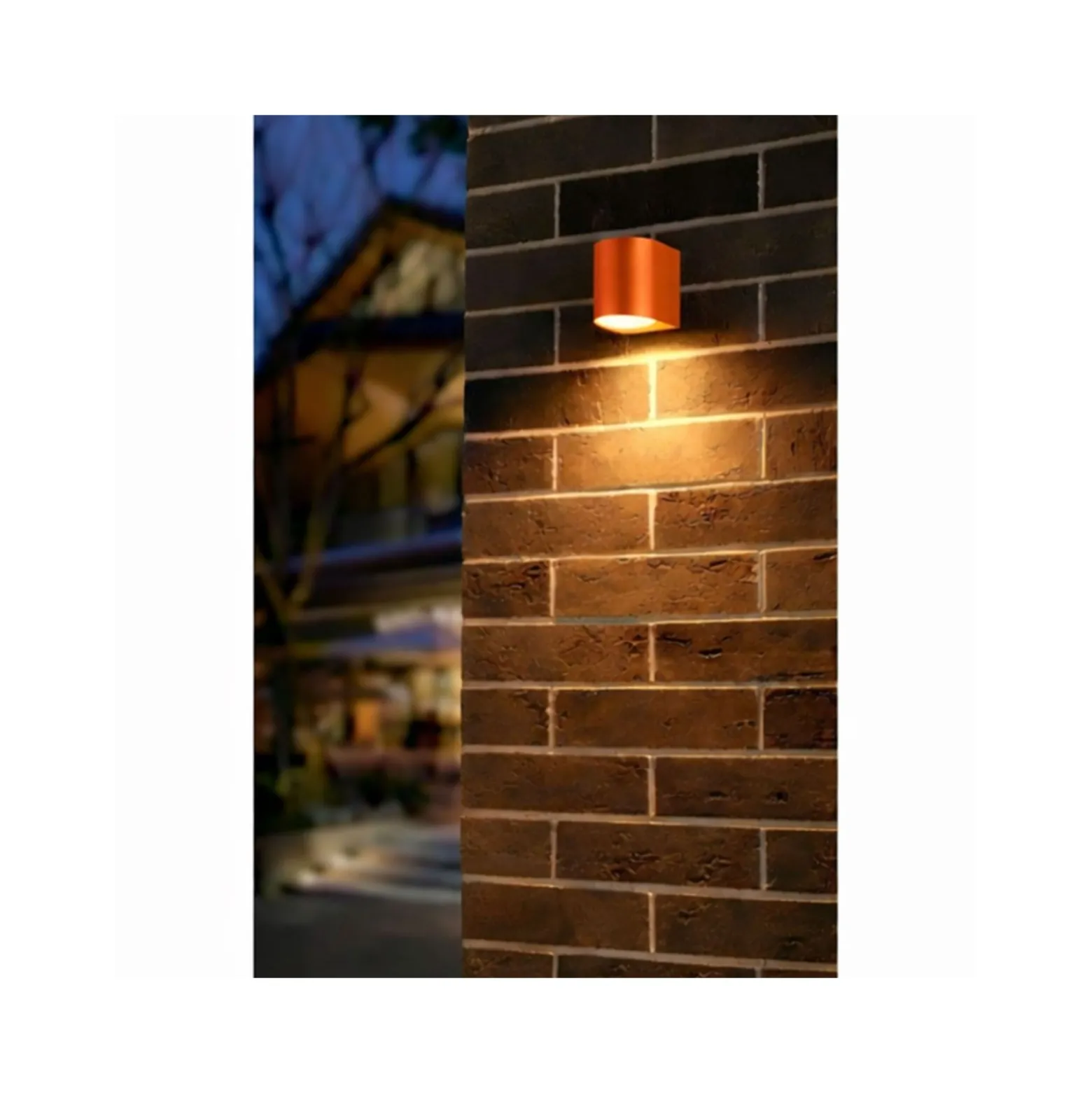 D'Lite Vägglampa Vossem Bronze| IP54 - Passande för 1x GU10