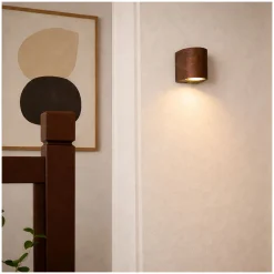D'Lite Vägglampa Vossem Rostig| IP54 - Passande för 1x GU10
