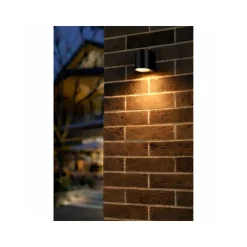 D'Lite Vägglampa Vossem Svart | IP54 - Passande För 1x GU10