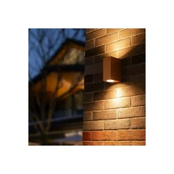 D'Lite Vägglampa Vrebos Bronze Up & Down | Passande för 2x GU10
