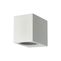D'Lite Vägglampa Vrebos Vit | IP56 - Passande För 1x GU10