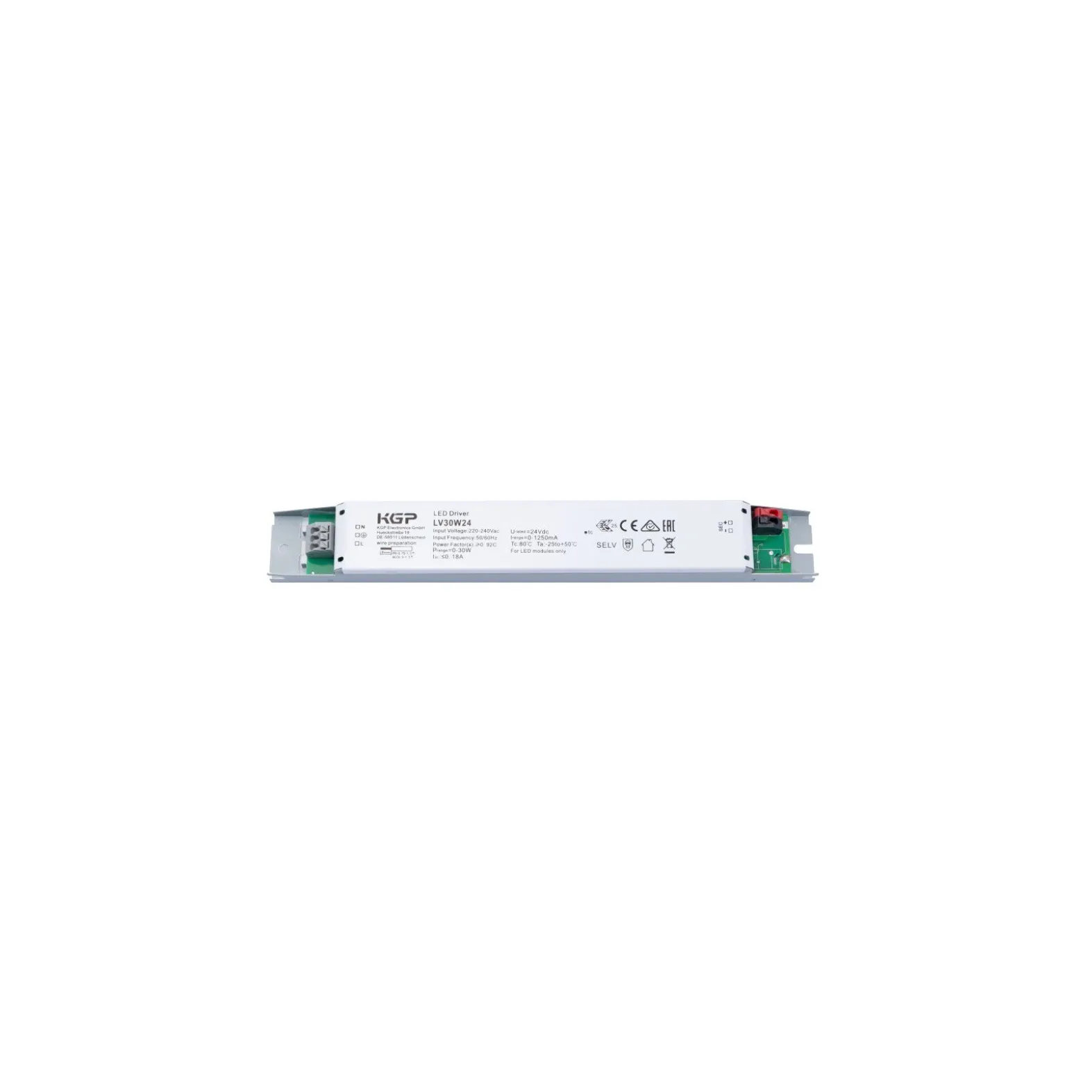 Dotlux LED Drivdon CV 24V DC 0-30W 0-1.25A IP20 Linjär
