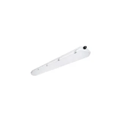 Dotlux LED Allmänbruksarmatur Vattentät Mistral Ex Vit 23W 3330lm | 127cm - IP66 - IK10 - Ex Skyddade Zone 2 & 22 - Ersättare 2x36W