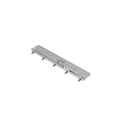Dotlux LED Allmänbruksarmatur Vattentät Mistral Grå 39W 5390lm - 840 Kallvit | 154cm - IP65 - 1-10V Dimbar - Rörelse- och Ljussensor - Justerbara Watt - Ersättare 2x58W