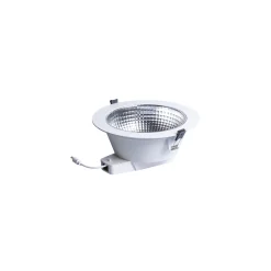 Dotlux LED Downlight Cirkel Vit 21W 2650lm 90D - 830-857 CCT | 228mm - Utskärning 210mm - UGR <19 - Dali Dimbar - Exkl. Drivdon