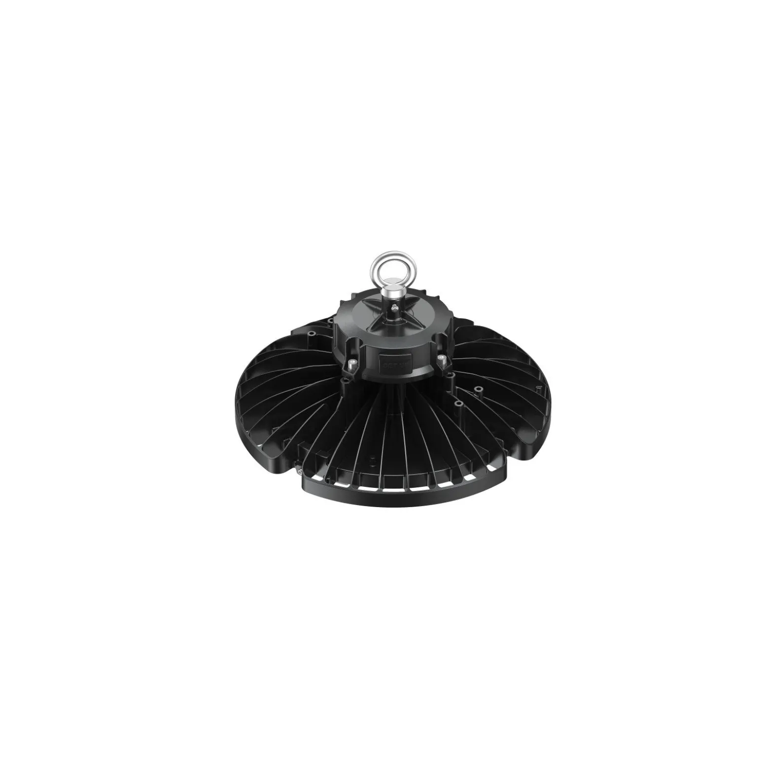 Dotlux LED Highbay Lightshower Smart Plus Svart 200W 21092lm 120D - 840 Kallvit | IP54 - 1-10V Dimbar - Justerbara Watt