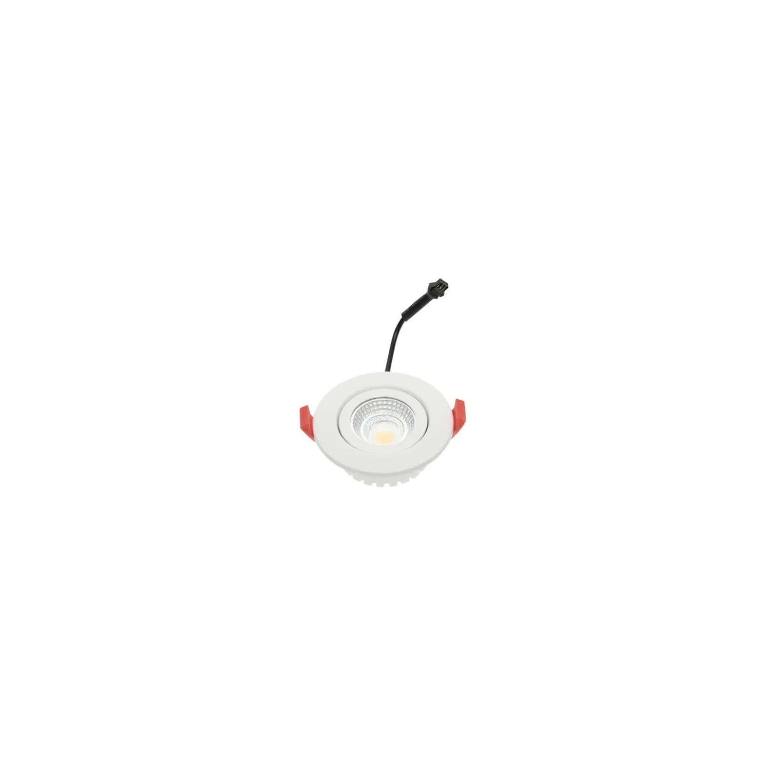 Dotlux LED Spot Heatspin Vit 7W 665lm 60D - 930-957 CCT | 90mm - Utskärning 68mm - Bästa Färgåtergivning - Dimbar