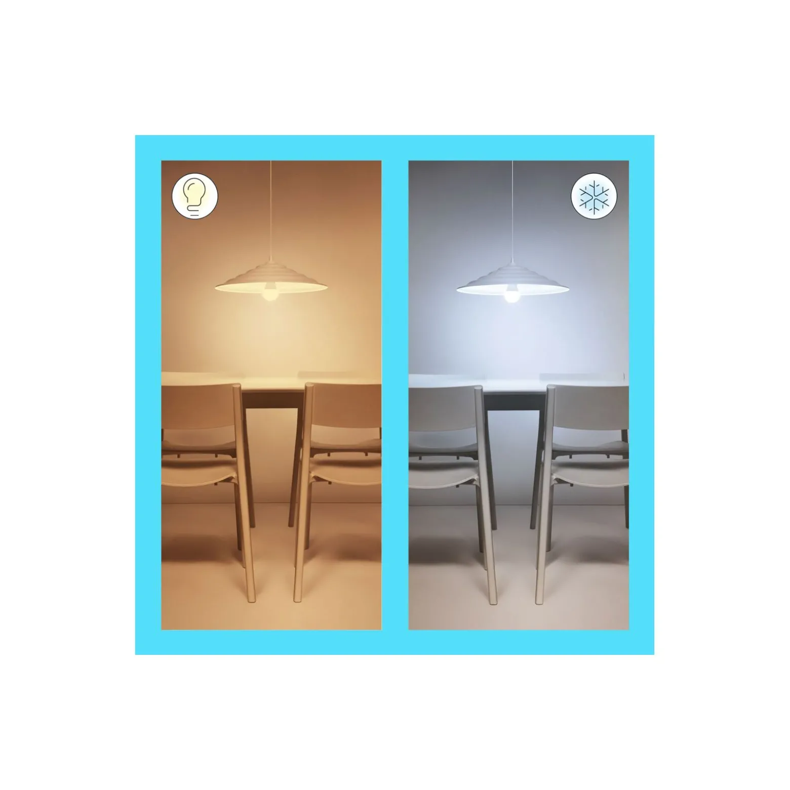 Dubbelpack 2x WiZ Smart LED E27 Päron Matt 8W 806lm | Bästa Färgåtergivning - Dimbar - Ersättare 60W