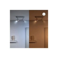 Dubbelpack 2x WiZ Smart LED Spot GU10 PAR16 5W 400lm 36D | Bästa Färgåtergivning - Dimbar - Ersättare 50W