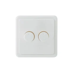 EcoDim Dimmerknapp DUO PEHA incl. Rotary Lock Platta