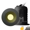 EcoDim Infälld Spot Mini Antracit 2.5W 155lm 30D - 827 Extra Varm Vit | 35mm - Utskärning 28mm - IP67 - Dimbar