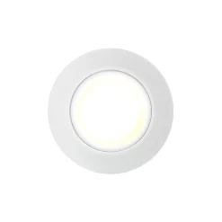 EcoDim Infälld Spot Vit 3W 240lm 90D - 827 Extra Varm Vit | 62mm - Utskärning 55mm - IP54 - Dimbar