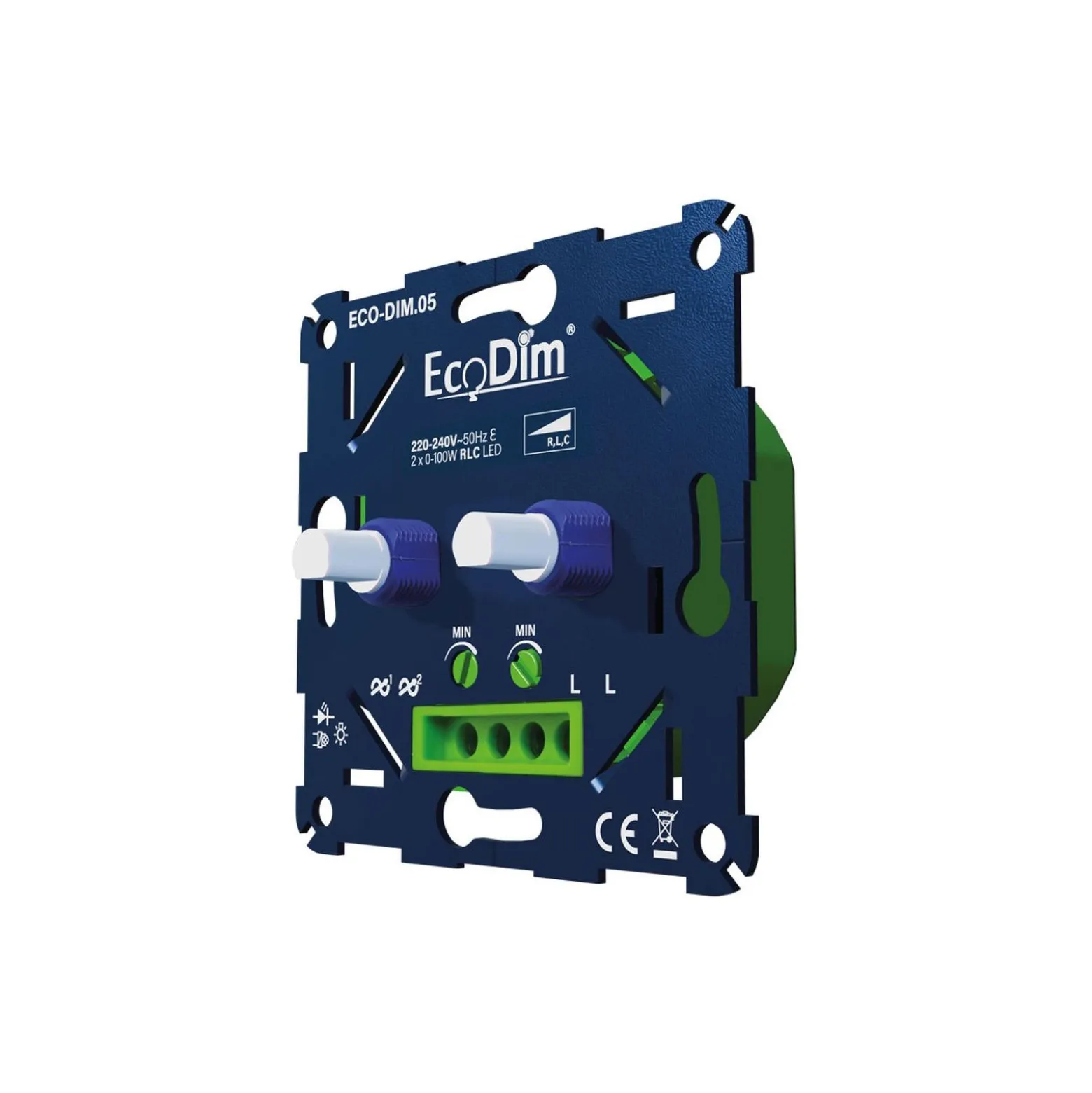 EcoDim.05 LED Dimmer DUO 0-100W (RLC)