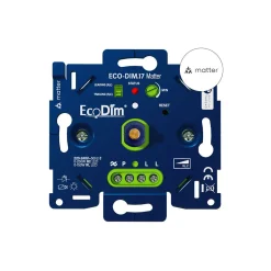 EcoDim.17 LED Dimmer Matter Tryck/Vrid 0-250W (RLC)