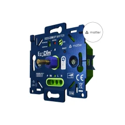 EcoDim.17 LED Dimmer Matter Tryck/Vrid 0-250W (RLC)