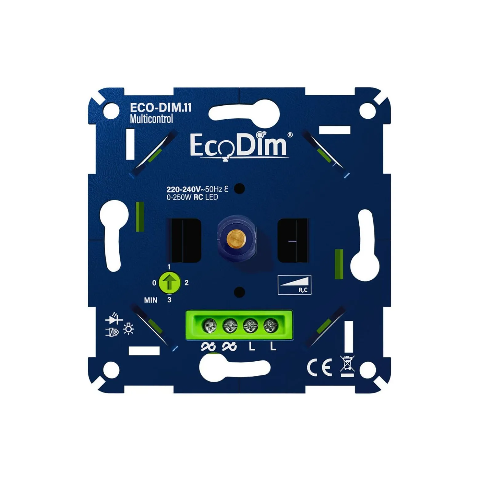 EcoDim.11 LED Dimmer Multicontrol Universal 0-250W (RLC)