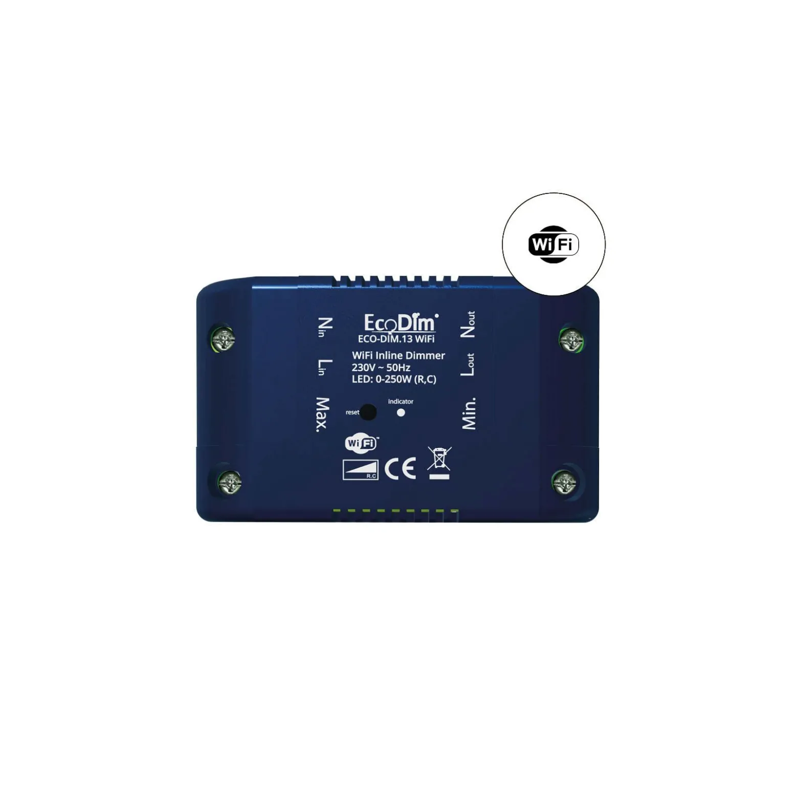 EcoDim.13 LED Dimmer Wifi Inline 250W
