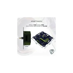 EcoDim.07 LED Dimmer Zigbee Basic Tryck/Vrid 0-200W (RC)