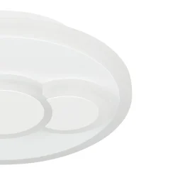 Eglo Taklampa Cadegal Stål Vit 78W 1100lm - 840 Kallvit | 200mm