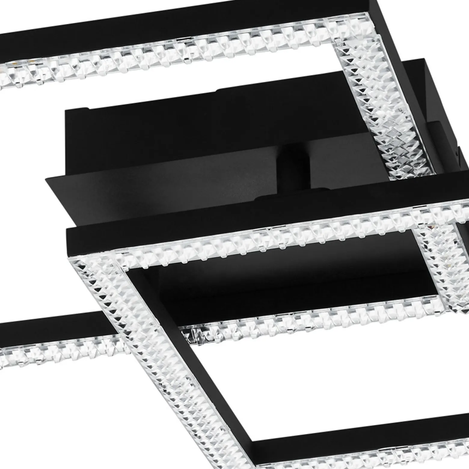 Eglo Taklampa Lejias Stål Svart 21W 3050lm - 830 Varm Vit