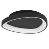 Eglo Taklampa Loretello Plast Stål Svart Vit 12W 1440lm - 827-865 Justerbar Vit | 350mm - Dimbar