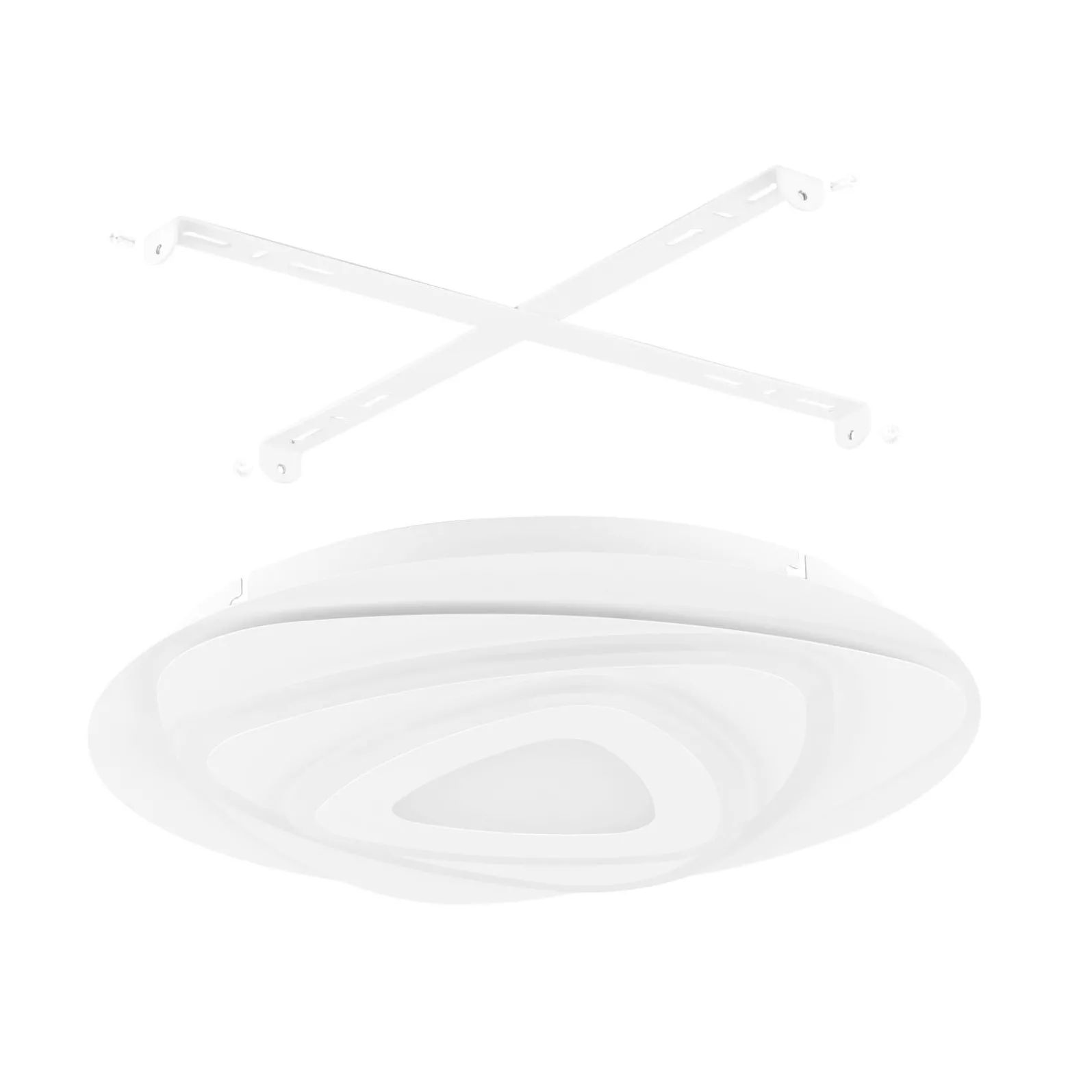 Eglo Taklampa Palagiano Stål Vit 21W 3100lm - 840 Kallvit | 380mm