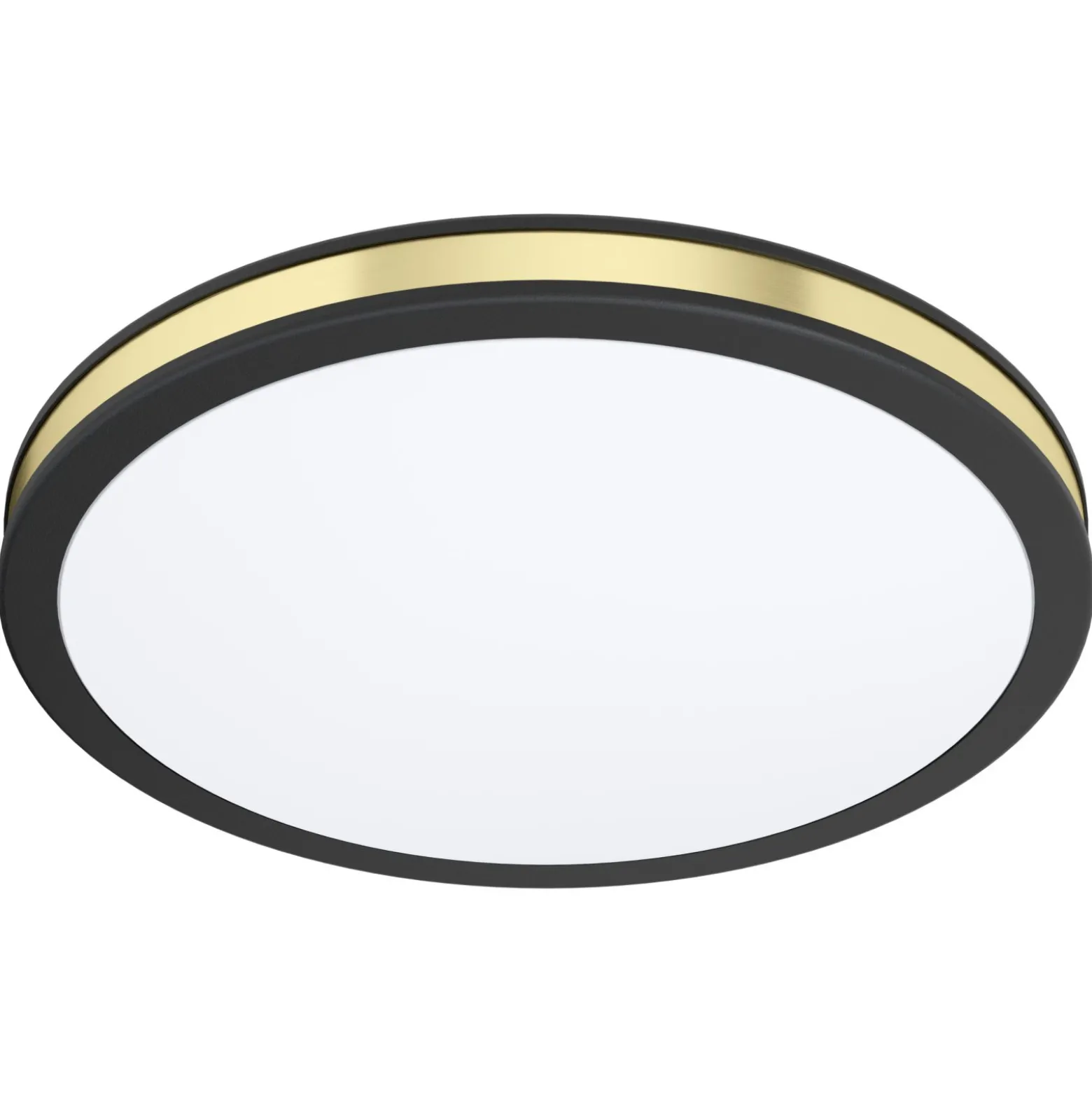 Eglo Taklampa Pescaito Stål Svart Guld 10W 1100lm - 830 Varm Vit | 280mm
