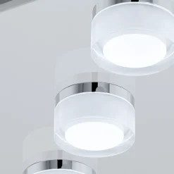Eglo Taklampa Romendo 1 Stål Krom 54W 3750lm - 830 Varm Vit | IP44 - Dimbar