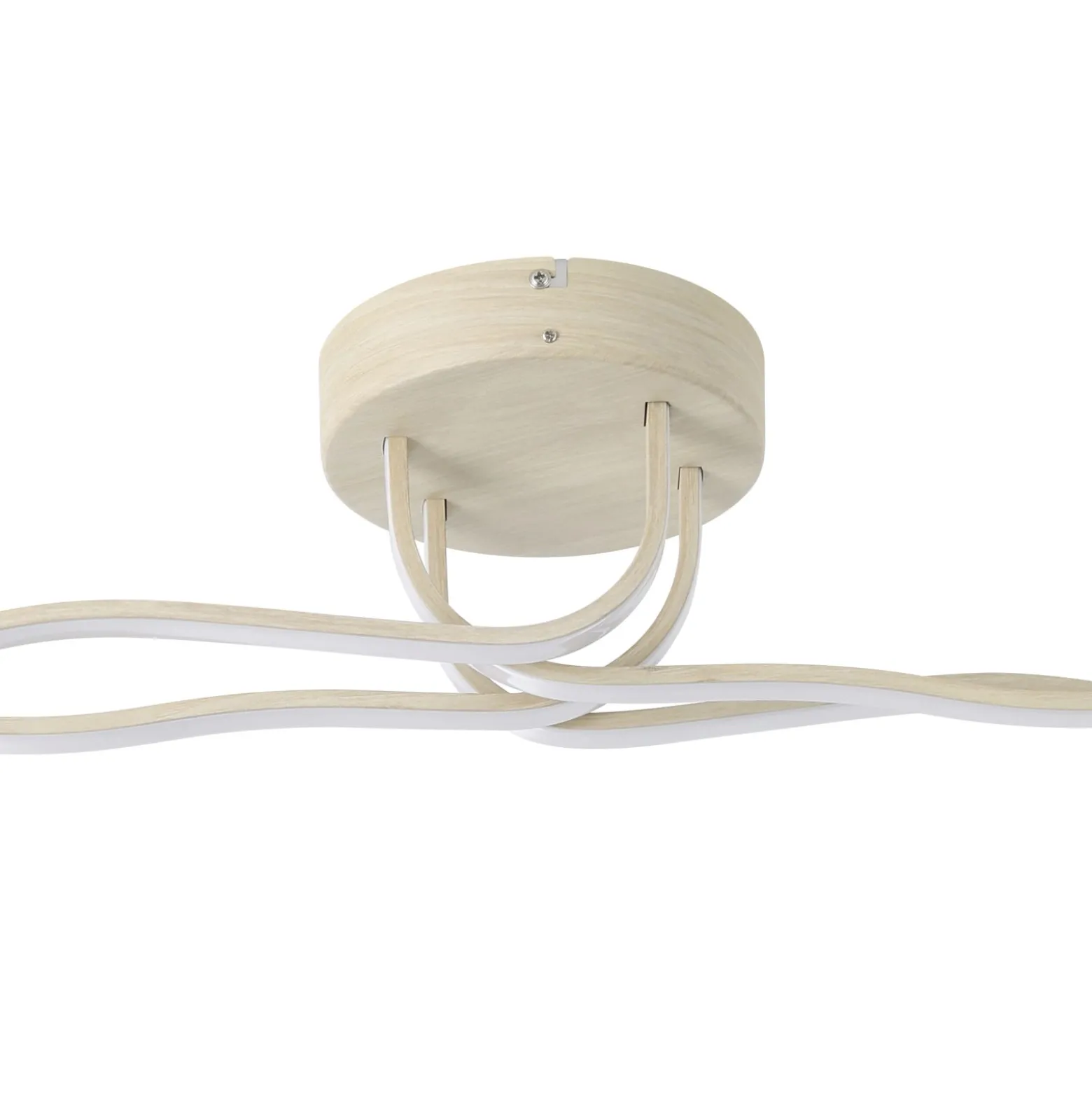 Eglo Taklampa Roncade 2 Stål Aluminium Trä 37W 4700lm - 830 Varm Vit