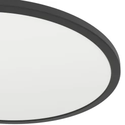Eglo Taklampa Rovito-r Plast Svart 168W 2900lm - 827-865 Justerbar Vit | 500mm - IP44 - Dimbar