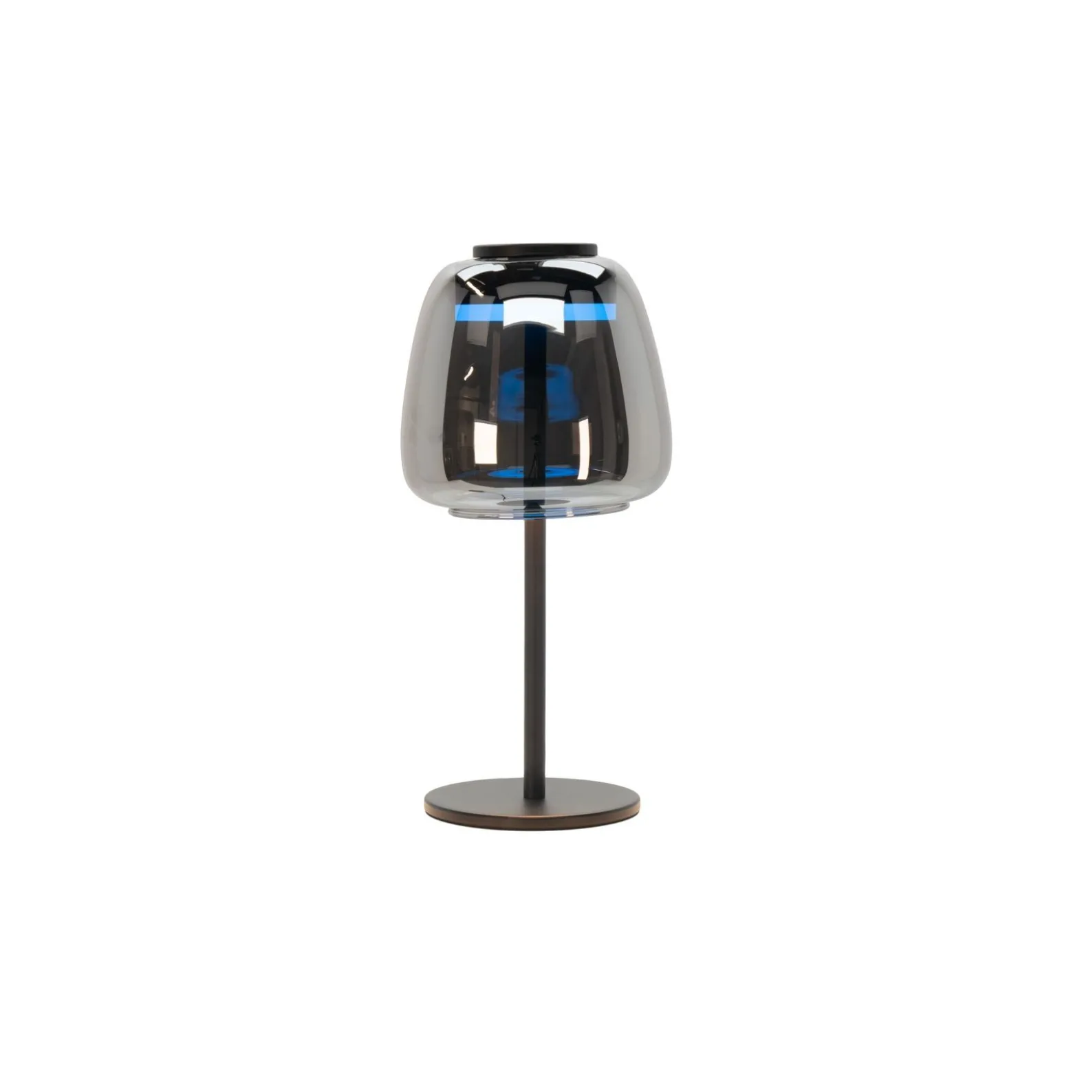 Eglo Bordslampa Alfero-Z Stål Svart 7.7W 1000lm - 827-865 Justerbar Vit + RGB | IP20 - Zigbee Dimbar