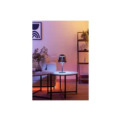 Eglo Bordslampa Alfero-Z Stål Svart 7.7W 1000lm - 827-865 Justerbar Vit + RGB | IP20 - Zigbee Dimbar