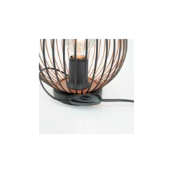 Eglo Bordslampa Almanzora Stål Svart Koppar | IP20 - Passande för 1x E27