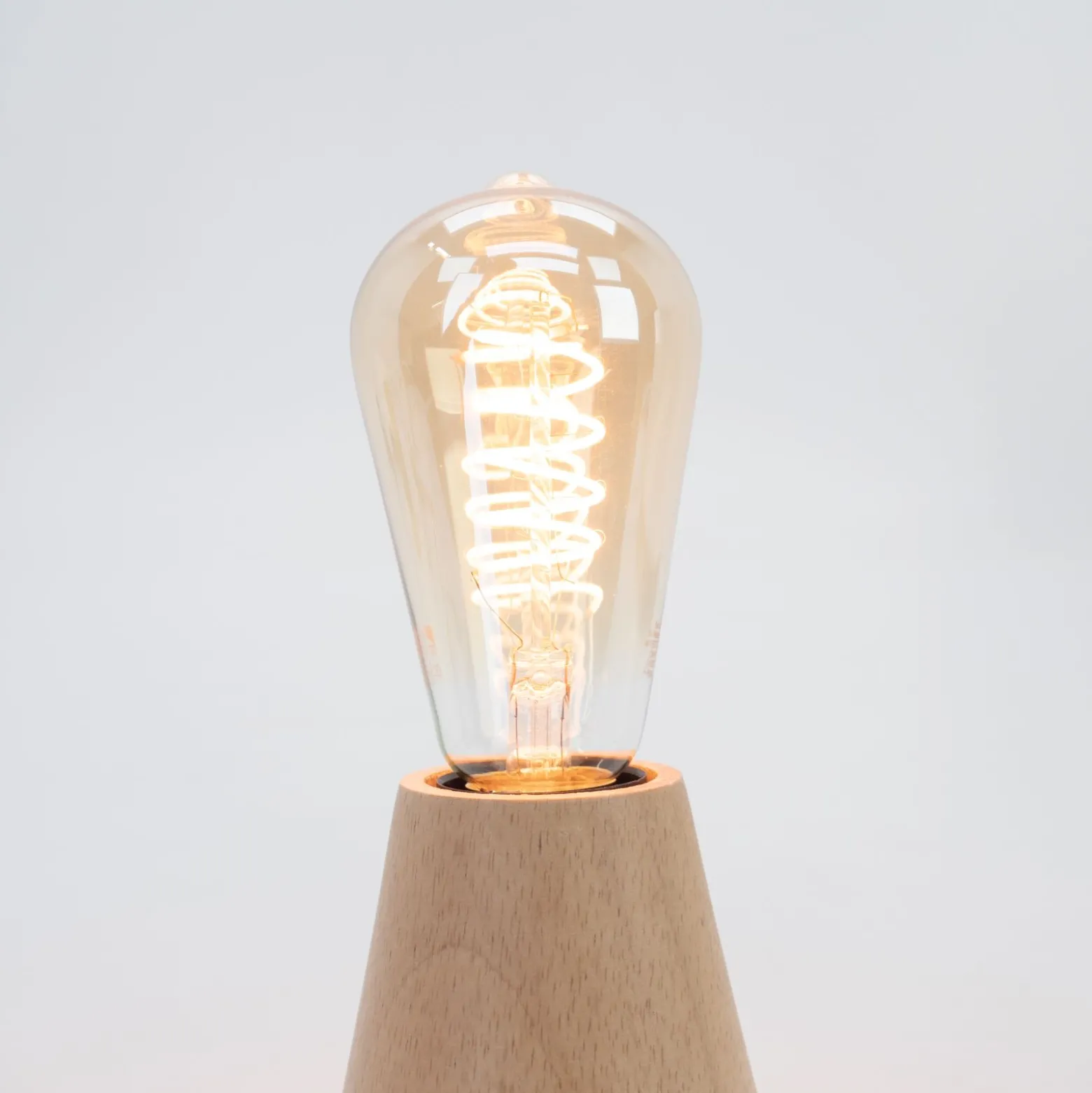 Eglo Bordslampa Asby Trä Brun | Passande För 1x E27