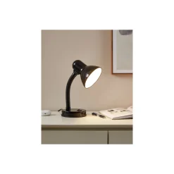 Eglo Bordslampa Basic Stål Svart | IP20 - Passande för 1x E27