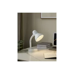 Eglo Bordslampa Basic Stål Vit | IP20 - Passande för 1x E27