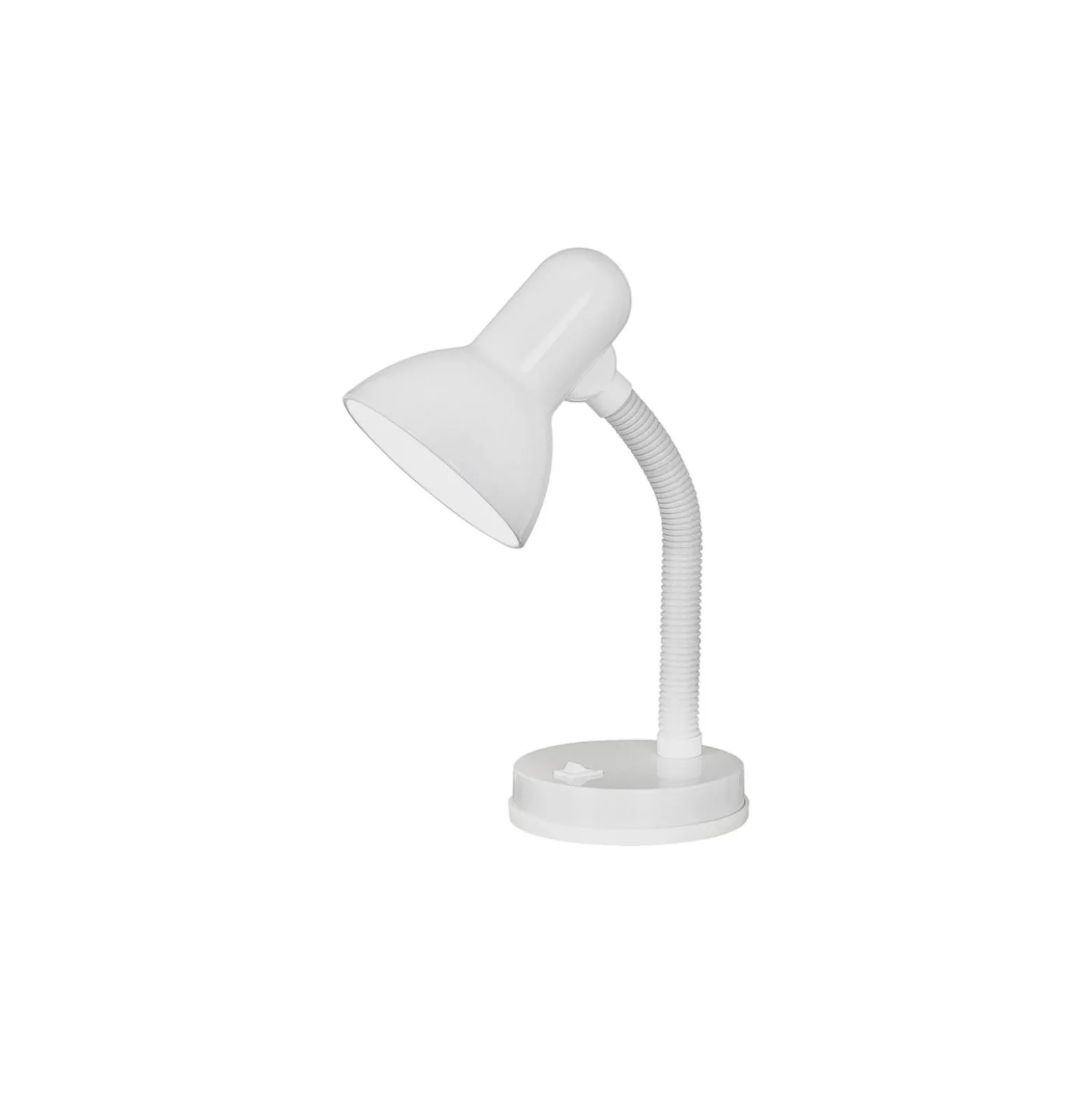 Eglo Bordslampa Basic Stål Vit | IP20 - Passande för 1x E27