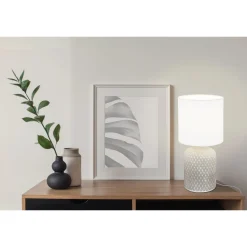 Eglo Bordslampa Bellariva Ceramic Grå | Passande För 1x E14