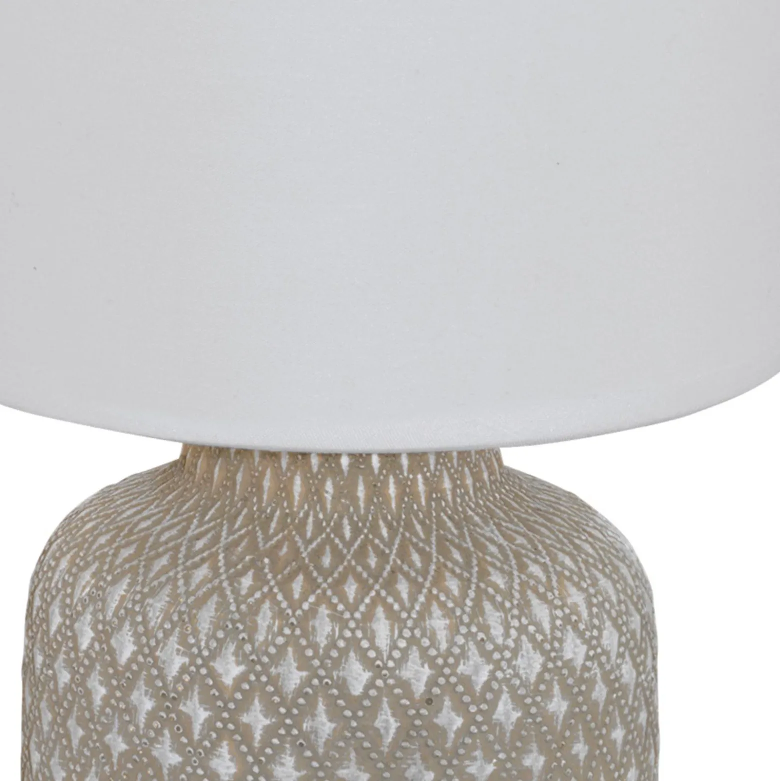Eglo Bordslampa Bellariva Ceramic Grå | Passande För 1x E14