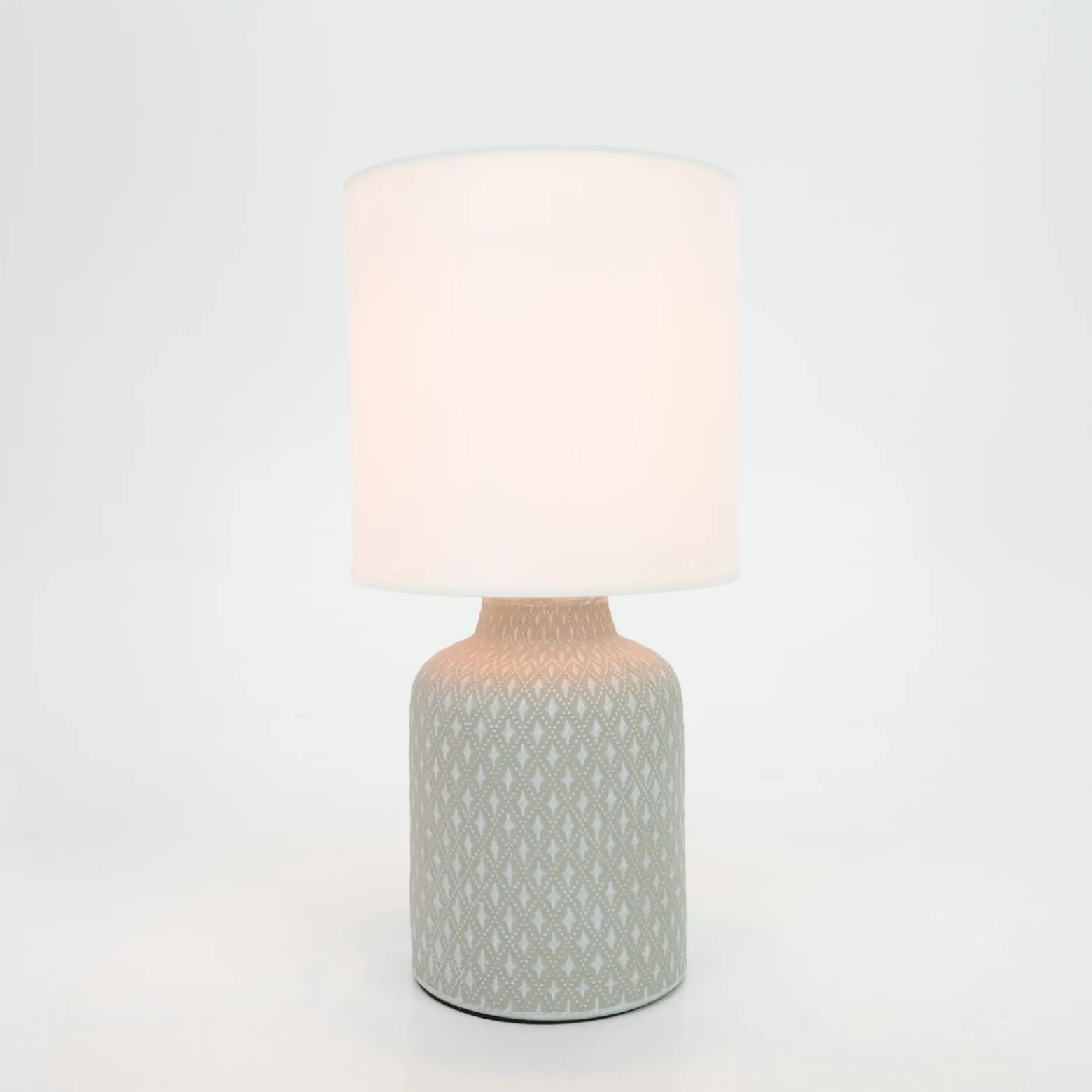 Eglo Bordslampa Bellariva Ceramic Grå | Passande För 1x E14