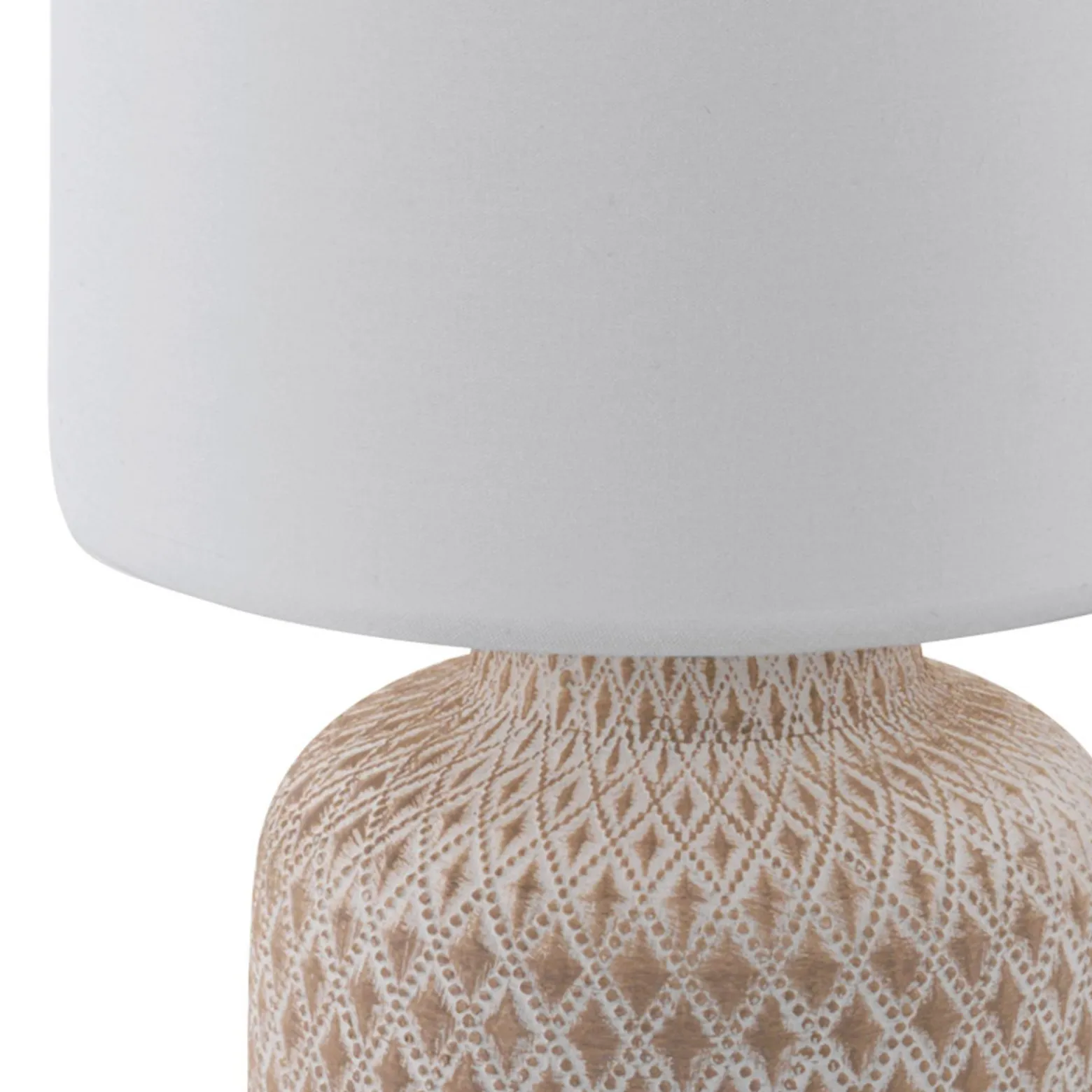 Eglo Bordslampa Bellariva Ceramic Vit | Passande För 1x E14