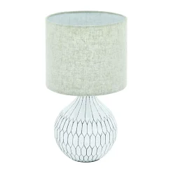 Eglo Bordslampa Bellariva 3 Ceramic Vit | Passande För 1x E27