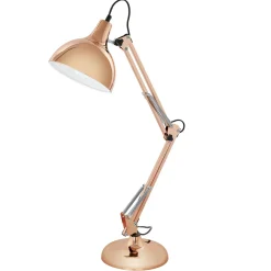 Eglo Bordslampa Borgillio Stål Koppar | Passande För 1x E27