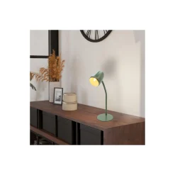 Eglo Bordslampa Carlo Stål Grön | Passande för 1x E14