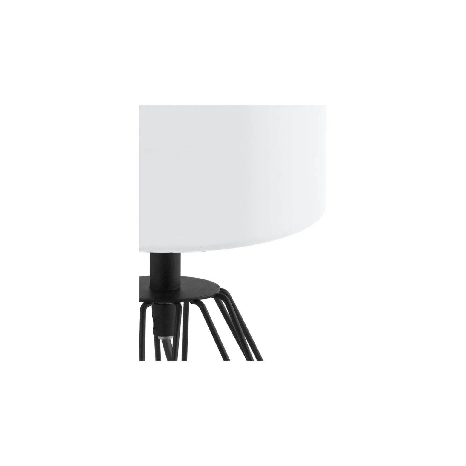 Eglo Bordslampa Carlton 2 Stål Svart | IP20 - Passande för 1x E14
