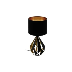 Eglo Bordslampa Carlton 5 Stål Svart Koppar | IP20 - Passande för 1x E27