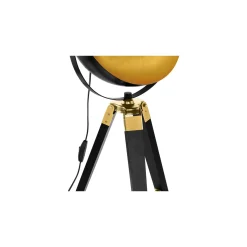 Eglo Bordslampa Covaleda Trä Stål Svart Guld | IP20 - Passande för 1x E27