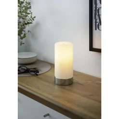 Eglo Bordslampa Damasco 1 Stål Krom | Passande För 1x E27