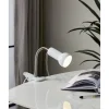Eglo Bordslampa Fabio Stål Vit | Passande För 1x E14